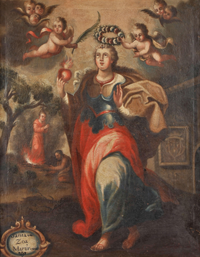 0 christian feast day zoe of rome roman catholic church 07 05
