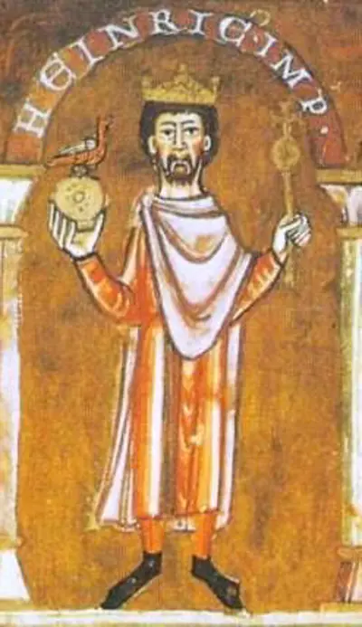 1048 four year old henry iv is crowned as king of germany in aach 07 17