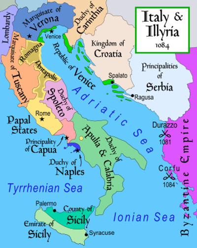 1081 byzantinenorman wars robert guiscard led an invasion of th 10 18