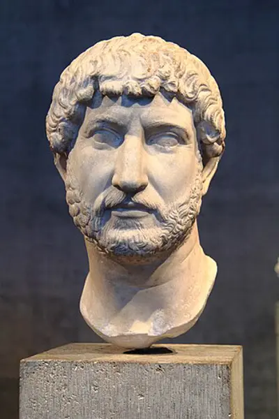 118 hadrian who became emperor a year previously on trajans de 07 09