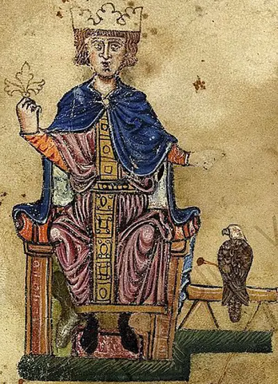 1258 manfred illegitimate son of frederick ii is crowned king o 08 10