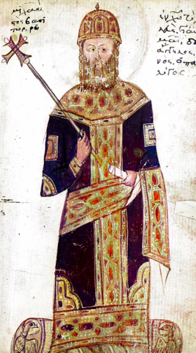 1261 michael viii palaiologos leads triumphal procession into con 08 15