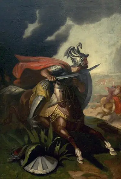 1389 milos obilic serbian knight