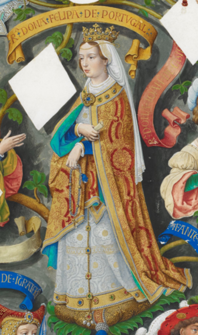 1415 philippa of lancaster portuguese queen born 1360 07 19