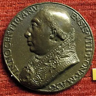 1492 innocent viii pope of the catholic church born 1432 07 25