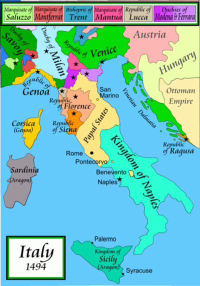 1495 first italian war battle of fornovo charles viii defeats t 07 06