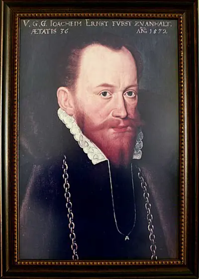 1536 joachim ernest prince of anhalt died 1586 10 21