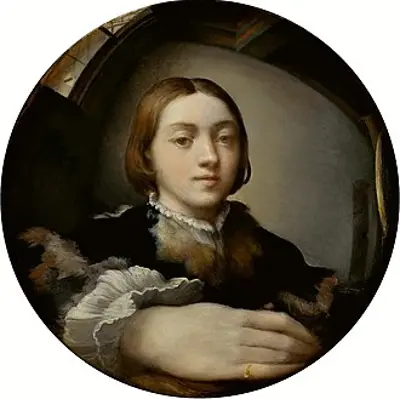 1540 parmigianino italian painter and etcher born 1503 08 24