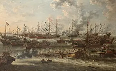 1571 the battle of lepanto is fought and the ottoman navy suffer 10 07