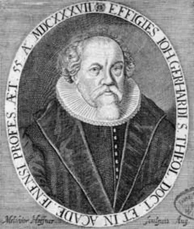 1582 johann gerhard german theologian and academic died 1637 10 17