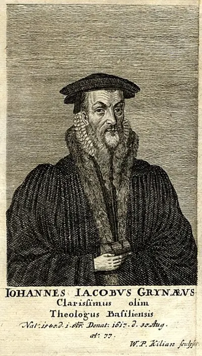 1617 johann jakob grynaeus swiss clergyman and theologian born 08 13