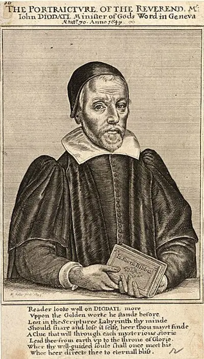 1649 giovanni diodati swiss italian clergyman and theologian bo 10 03