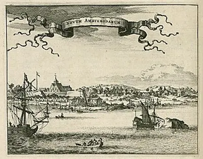 1654 jacob barsimson arrives in new amsterdam