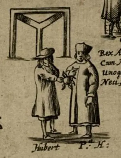 1666 robert hubert french watchmaker born 1640 10 27