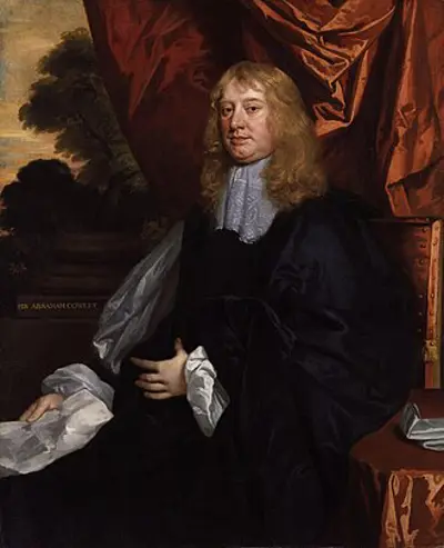 1667 abraham cowley english poet and author born 1618 07 28