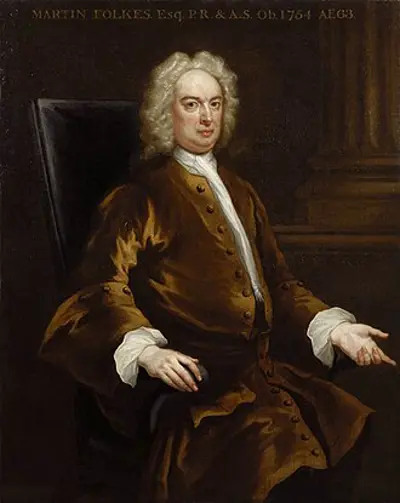 1690 martin folkes english mathematician and astronomer died 17 10 29