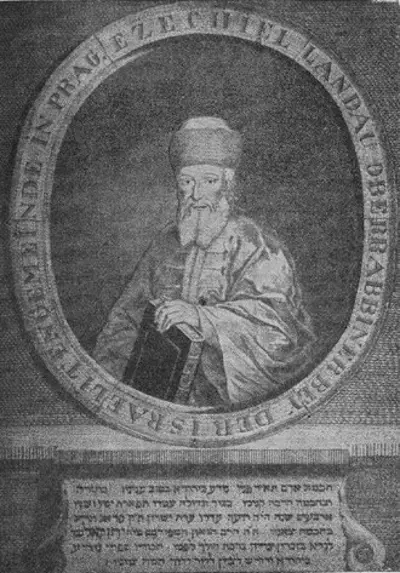 1713 yechezkel landau polish rabbi and author died 1793 10 08