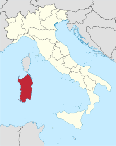 1717 spanish troops land on sardinia