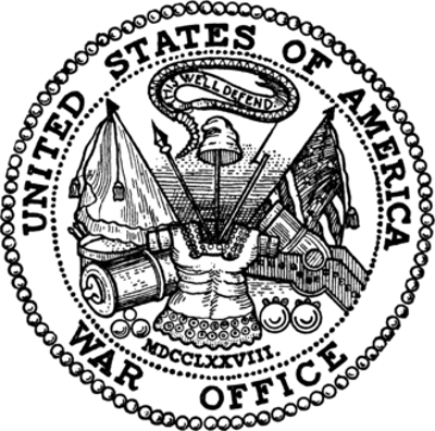 1789 the united states department of war is established