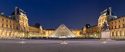 1793 the louvre pyramid pictured in paris today the worlds mo 08 10