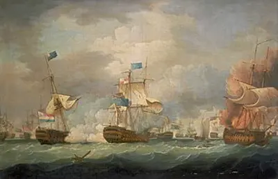 1797 the royal navy decisively defeats the batavian navy at campe 10 11