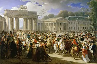 1806 the french army under napoleon enters berlin following the p 10 27