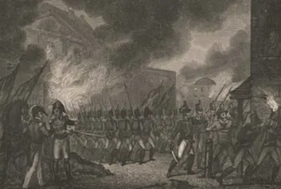 1814 british troops capture washington d.c