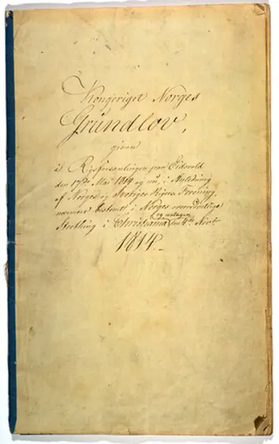1814 the constitution of norway is signed and crown prince christ 05 17