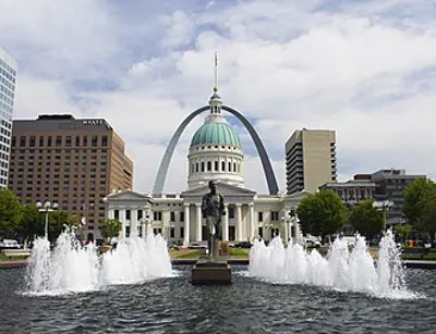 1816 the treaty of st. louis is signed in st. louis missouri