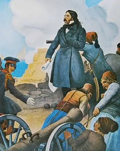 1822 greek war of independence the first siege of missolonghi be 10 25
