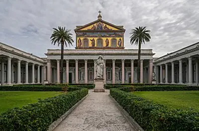 1823 a fire destroys the ancient basilica of saint paul outside t 07 15