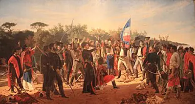 1825 the thirty three orientals declare the independence of urugu 08 25