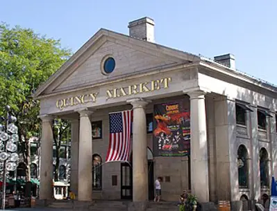 Quincy Market in Boston opens as a replacement for an overcrowded market in Faneuil Hall, later becoming a major…