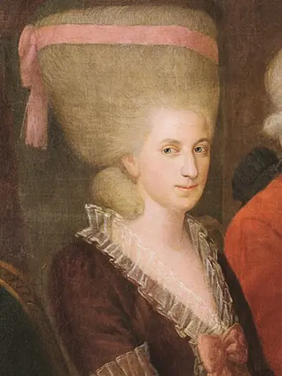1829 maria anna mozart austrian pianist born 1751 10 29