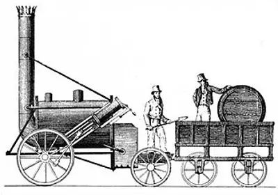 1829 stephensons rocket wins the rainhill trials
