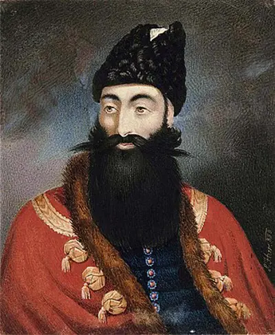 1833 abbas mirza persian prince born 1789 10 25