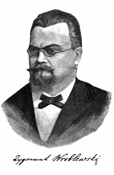 1845 zygmunt florenty wroblewski polish physicist and chemist d 10 28