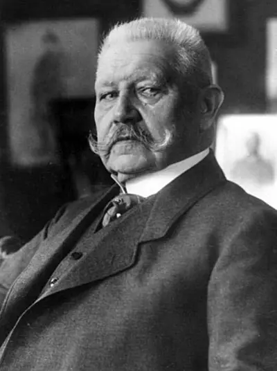 1847 paul von hindenburg german field marshal and politician 2n 10 02
