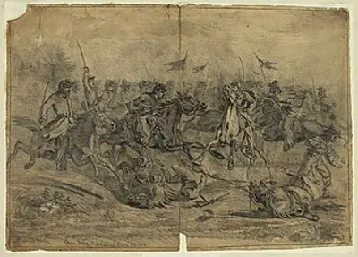 1863 american civil war the battle of brandy station in virginia 06 09