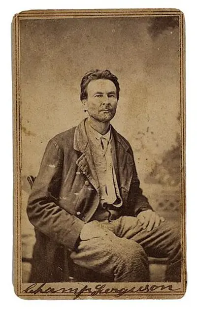 1865 champ ferguson american guerrilla leader born 1821 10 20