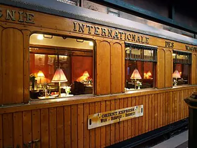 1883 first run of the orient express