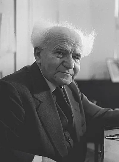 1886 david ben gurion polish israeli soldier and politician 1st 10 16