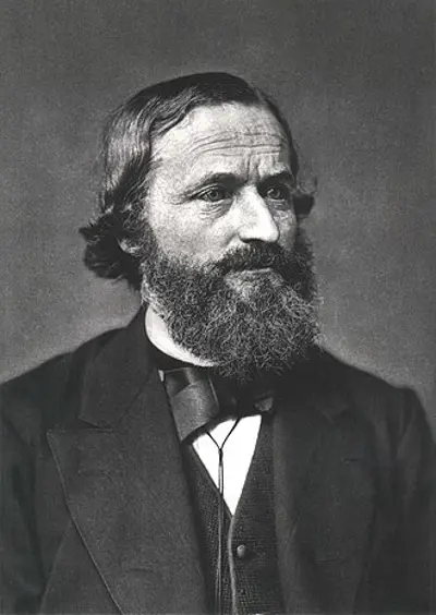 1887 gustav kirchhoff german physicist and chemist born 1824 10 17