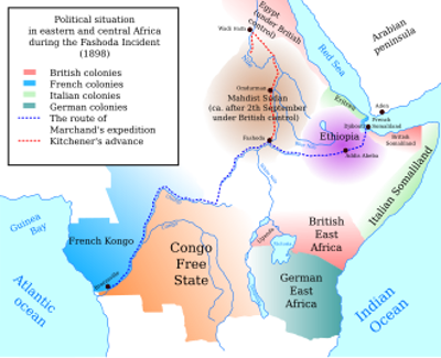 1898 the fashoda incident ended with french forces withdrawing af 11 03