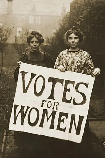 1903 the womens social and political union is founded in support 10 10