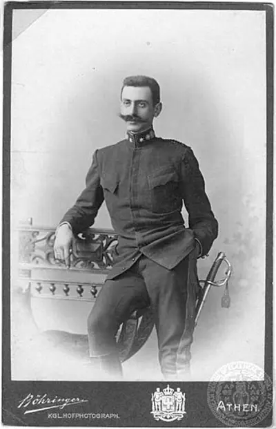 1904 pavlos melas french greek captain born 1870 10 13