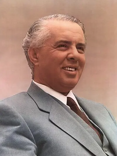 1908 enver hoxha albanian general and politician prime minister 10 16