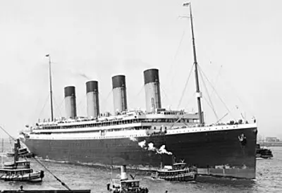 1910 british ocean liner rms olympic is launched