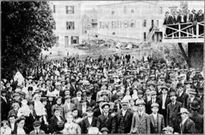 1913 during a labor strike in ipswich massachusetts police open 06 10