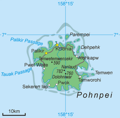 1914 japan captured pohnpei from germany eventually leading to l 10 07